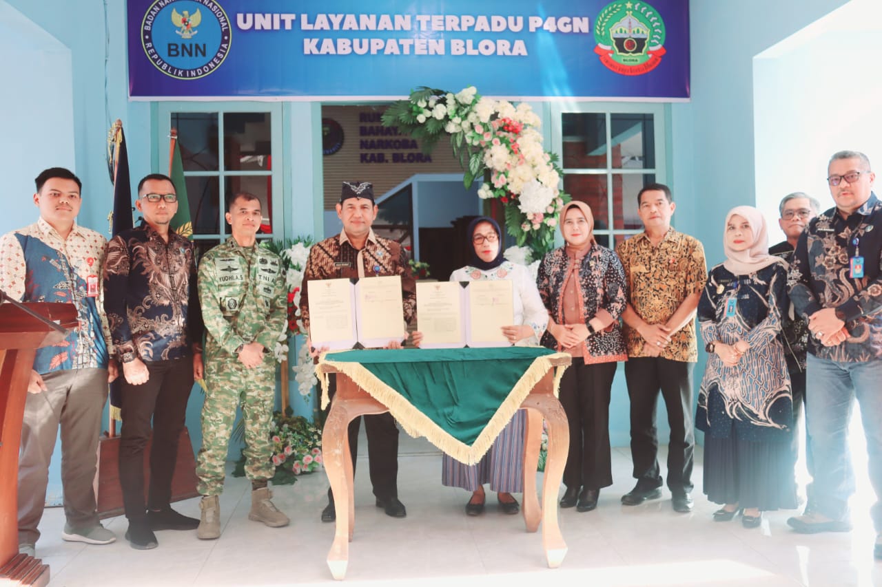 Pemkab Blora Resmi Operasikan ULT P4GN, Langkah Awal Menuju Pembentukan BNNK